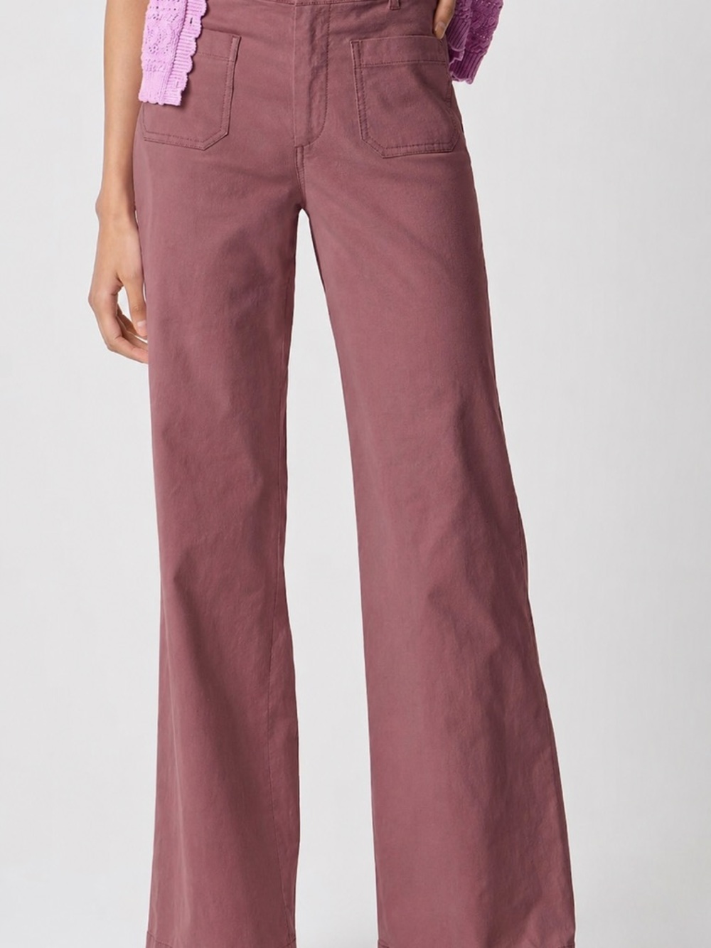 J. Crew Lizzie Pant in Dusty Mauve